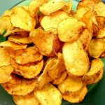 Chips di patate in friggitrice ad aria
